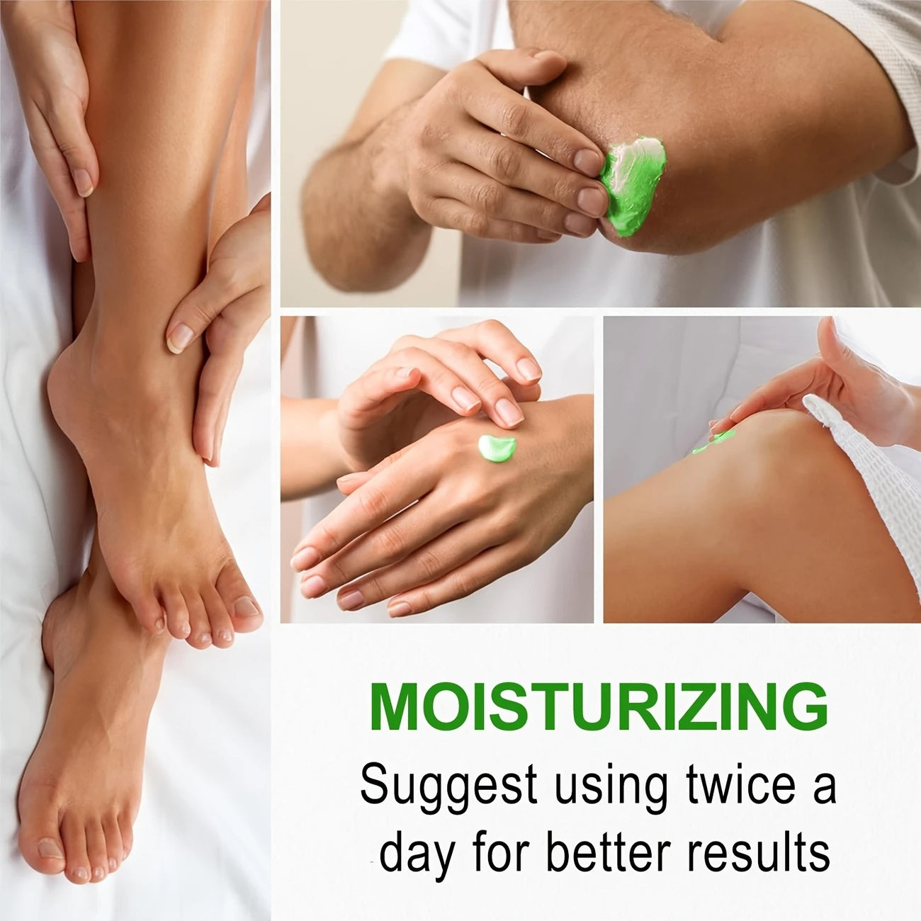 AllSeasons FootCare – Teebaumöl Fußcreme mit Aloe Vera & Vitamin E